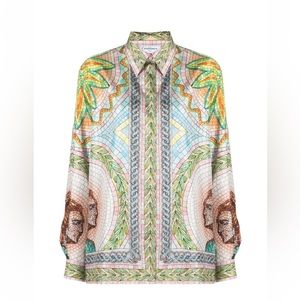 Casablanca Silk Blouse